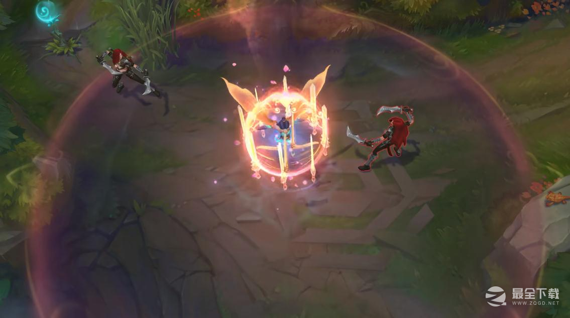 英雄联盟玉剑传说天使皮肤特效说明