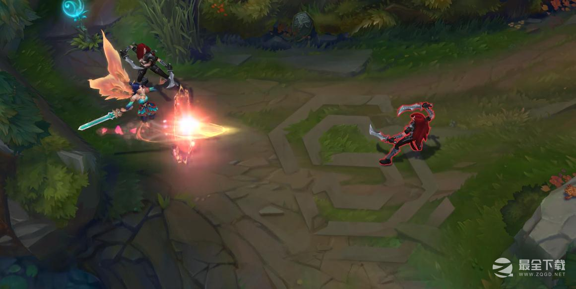 英雄联盟玉剑传说天使皮肤特效说明