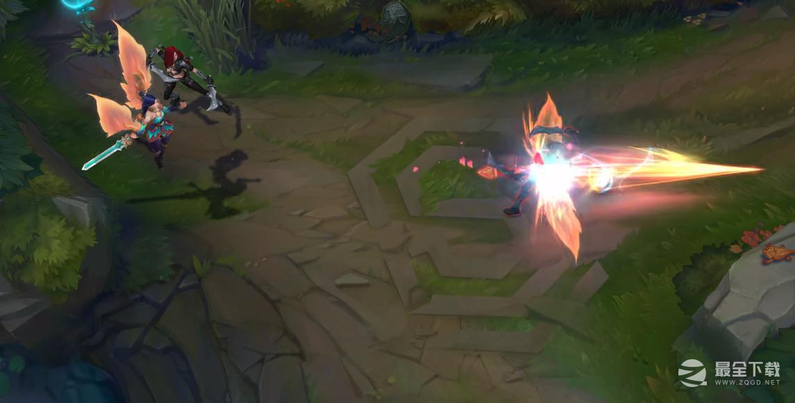 英雄联盟玉剑传说天使皮肤特效说明