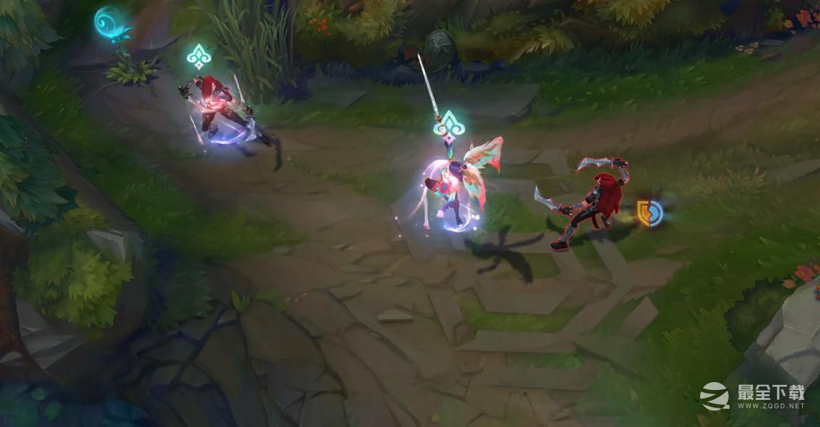 英雄联盟玉剑传说天使皮肤特效说明