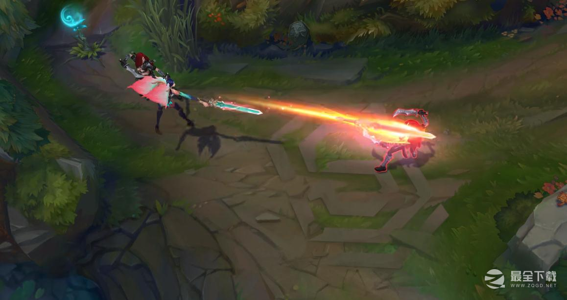 英雄联盟玉剑传说天使皮肤特效说明