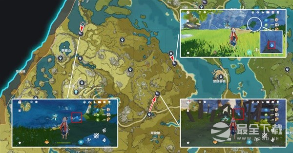 原神3.8版本夜泊石收集路线介绍