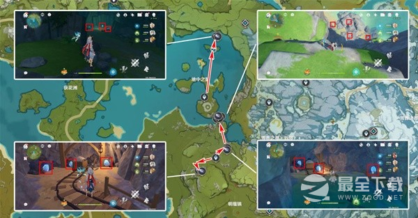 原神3.8版本夜泊石收集路线介绍