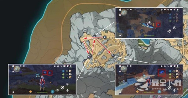 原神3.8版本夜泊石收集路线介绍