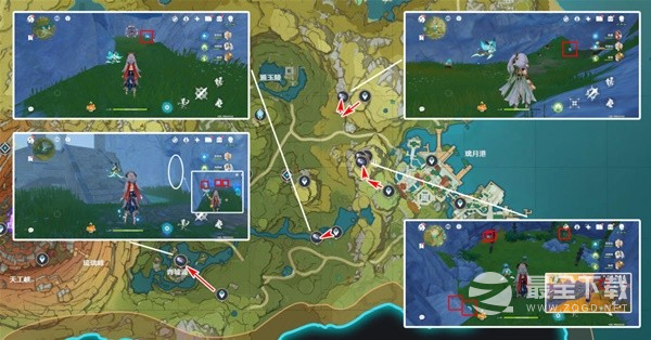 原神3.8版本夜泊石收集路线介绍