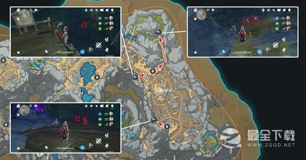 原神3.8版本夜泊石收集路线介绍