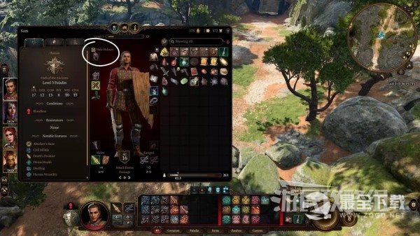 博德之门3隐藏头盔及装备方法介绍