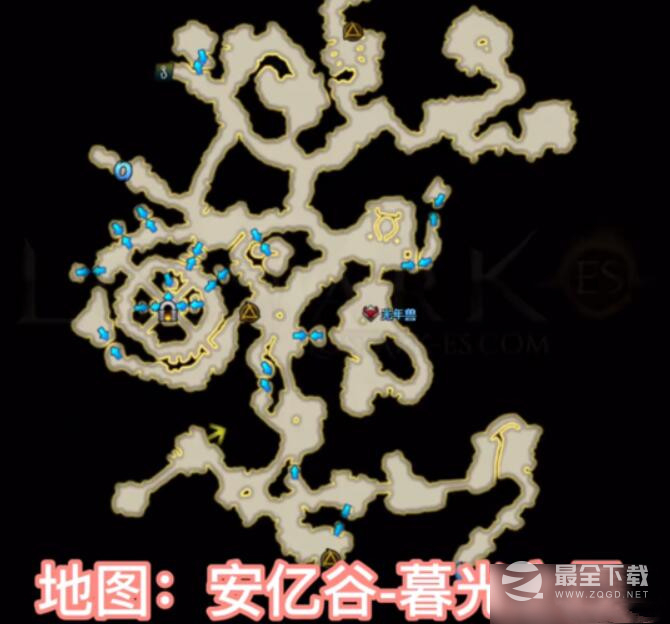 命运方舟冒险收集地图野外首领在哪