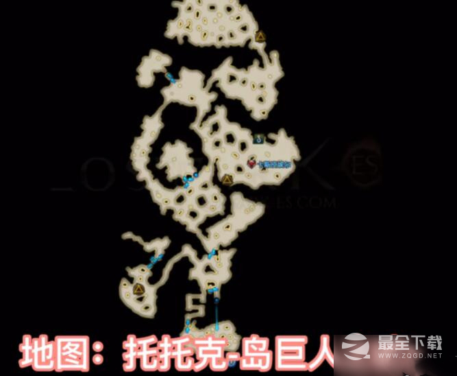 命运方舟冒险收集地图野外首领在哪