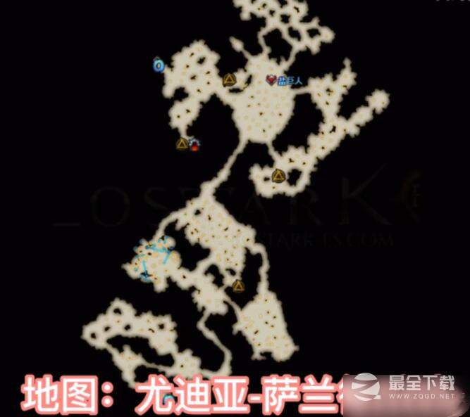 命运方舟冒险收集地图野外首领在哪