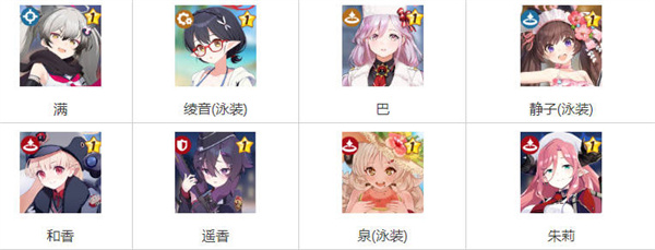 蔚蓝档案全角色图鉴有哪些