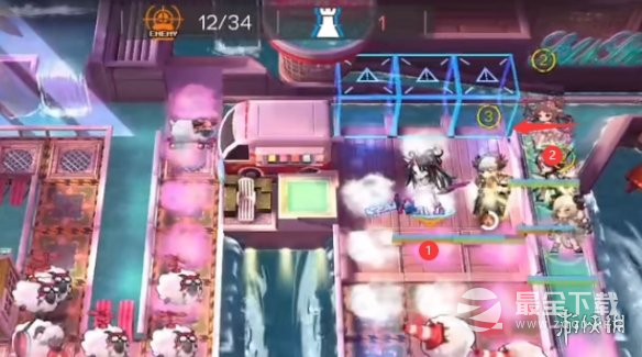 《明日方舟》SL-EX-4突袭挂机打法分享