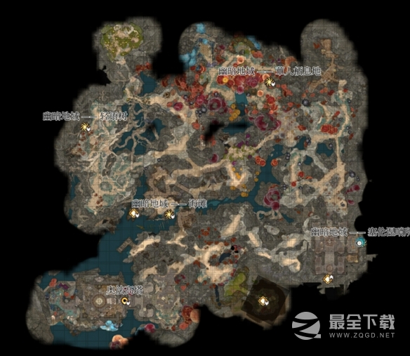 博德之门3全地图一览