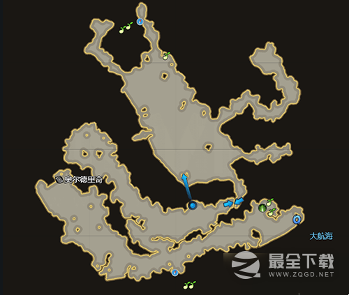 命运方舟新月岛摩可可在哪