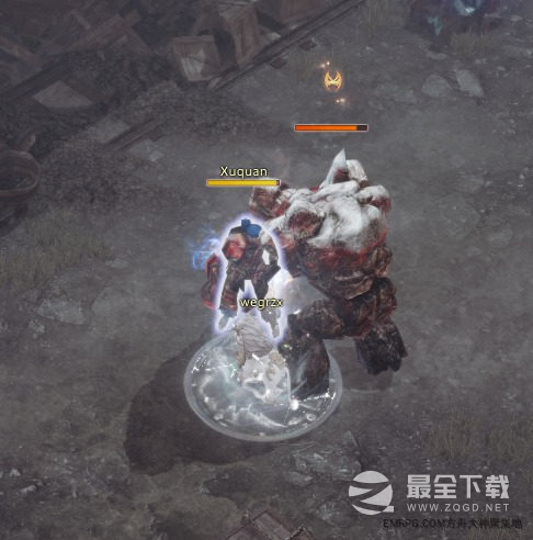 《命运方舟》愤怒的化石岩魔像位置详情