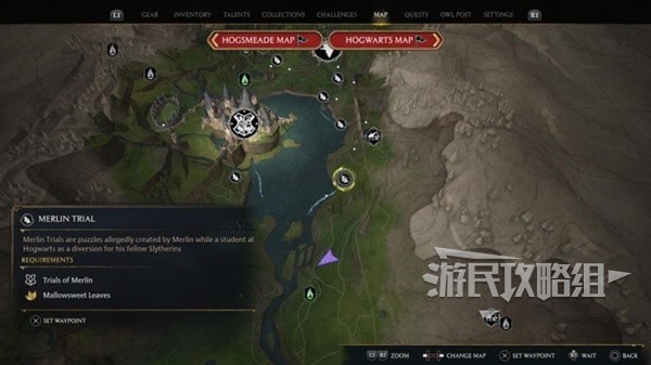 《霍格沃茨之遗》梅林的试炼谜题解法 梅林的试炼怎么完成