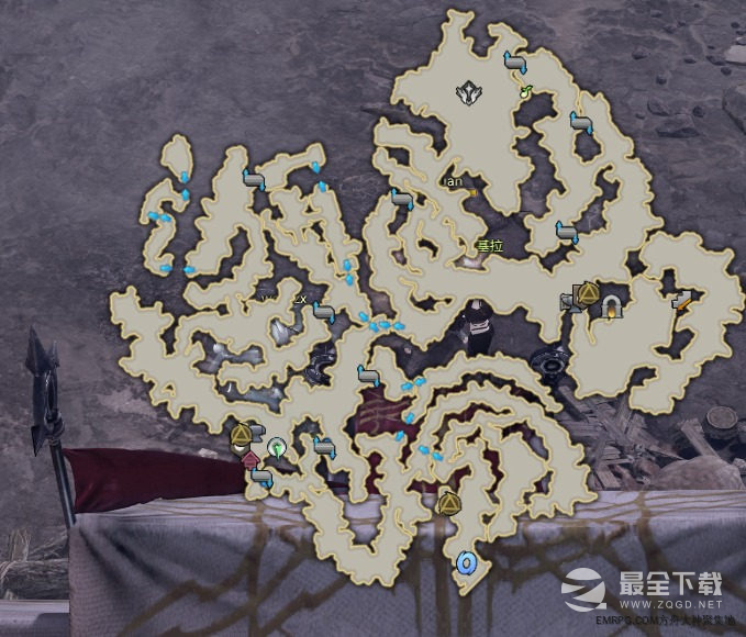 命运方舟红月印迹摩可可位置一览