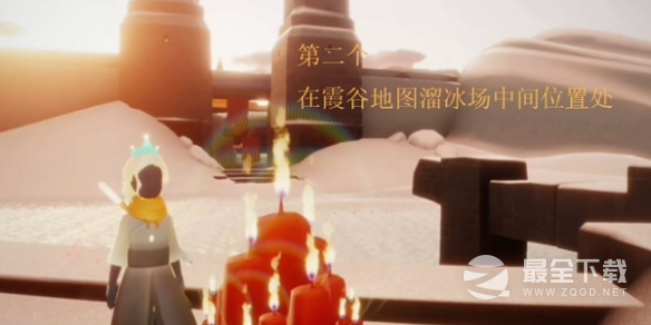 光遇8月14日大蜡烛堆位置介绍