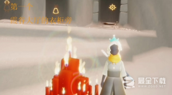 光遇8月14日大蜡烛堆位置介绍