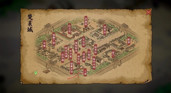 大侠立志传藏宝图地点大全