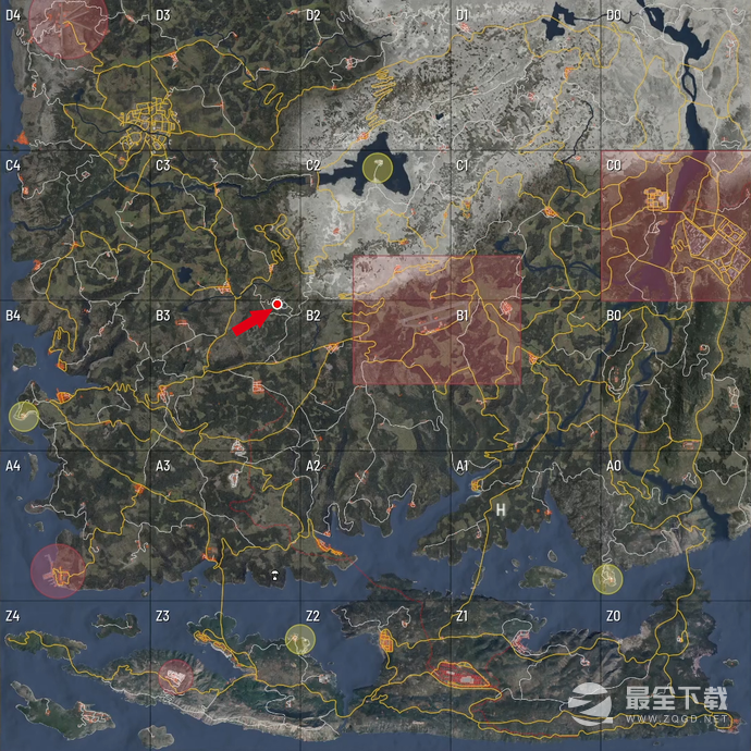 SCUM森林城堡位置在哪里