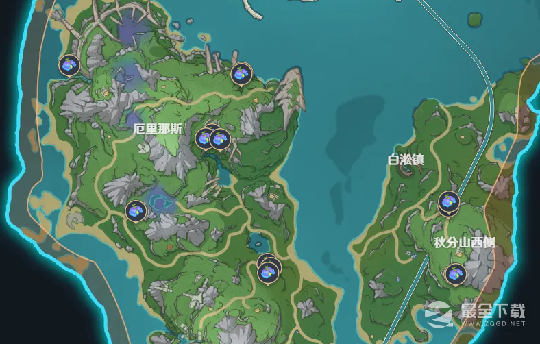 《原神》枫丹柔灯铃采集位置大全