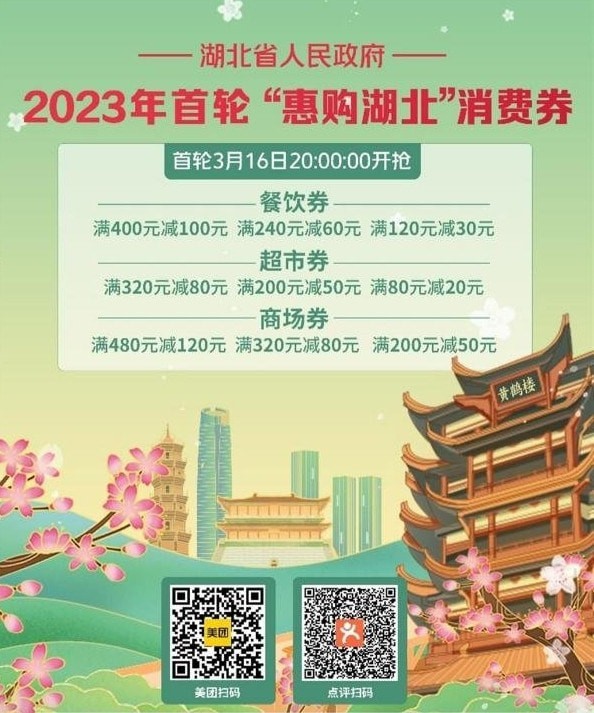 2023湖北消费券在哪里抢怎么抢