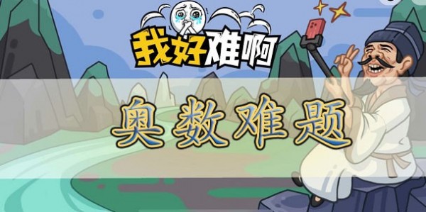 我好难啊奥数难题怎么过的