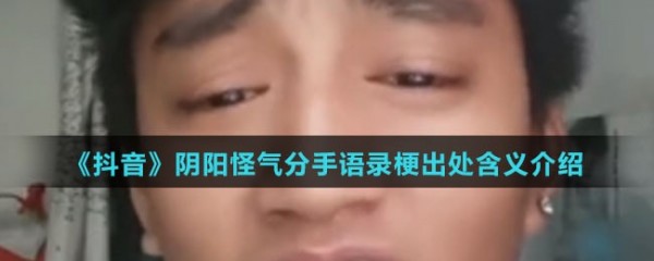 阴阳怪气分手语录是什么梗