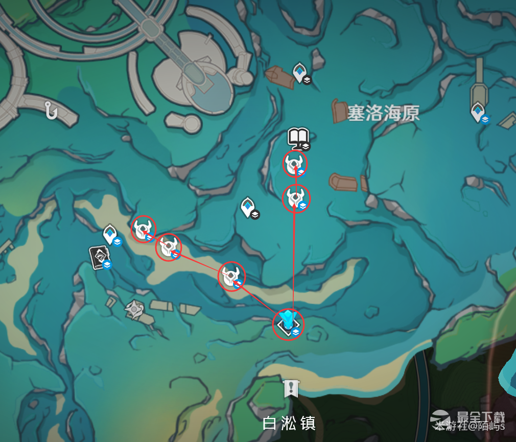 原神原海异种具体位置