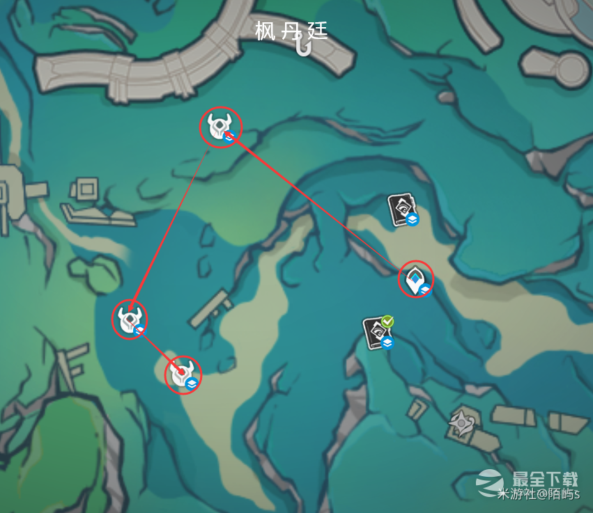 原神原海异种具体位置