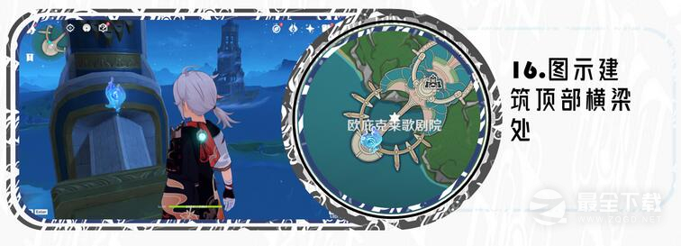 原神枫丹廷区水神瞳收集方法
