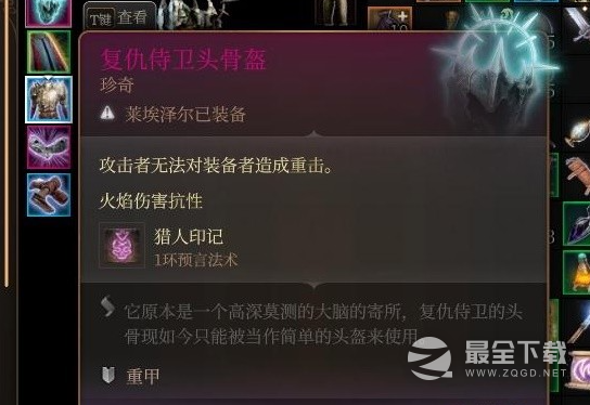 博德之门3复仇侍卫头盔获取方法介绍