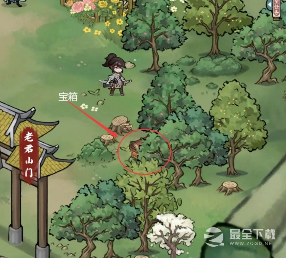 方寸对决老君山宝箱位置大全