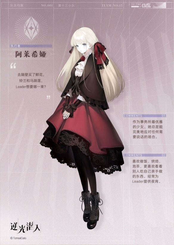 逆光潜入有什么角色