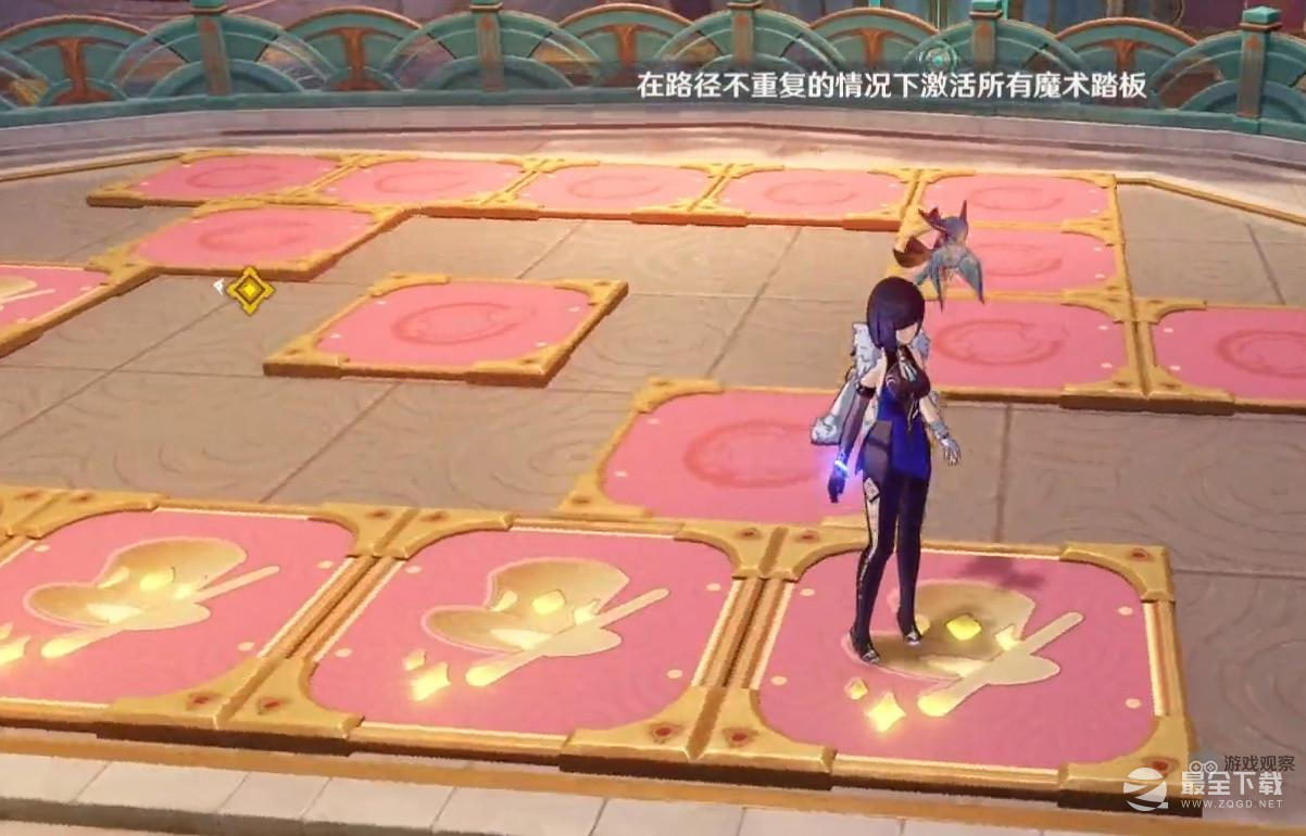 原神魔术踏板怎么解谜