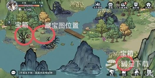 《方寸对决》雷泽宝箱位置介绍