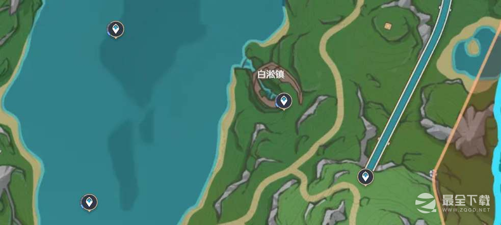 原神4.0白露区地下锚点位置介绍