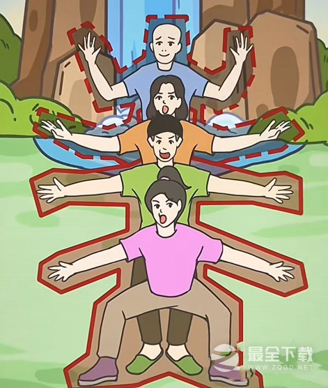 疯狂梗传游客打卡照怎么过