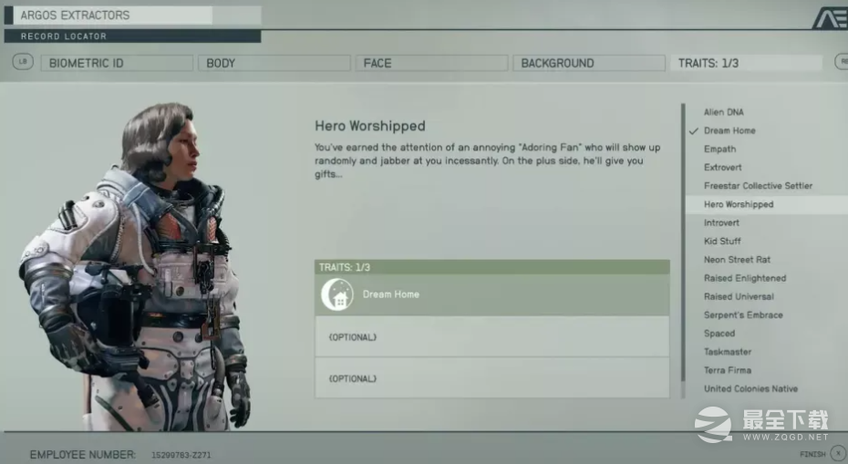 《星空》英雄崇拜特征效果介绍