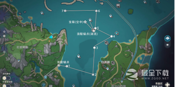原神枫丹七个海面浮标解谜攻略