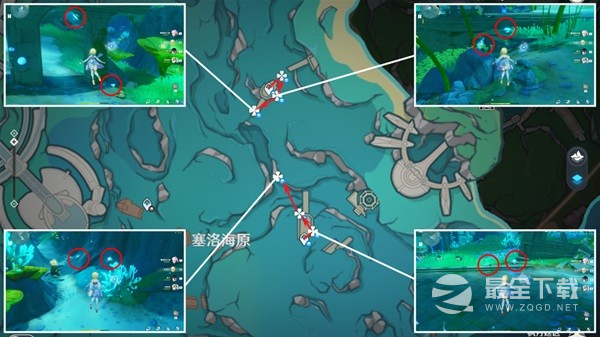 《原神》苍晶螺全收集路线推荐